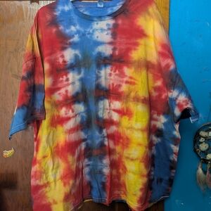 Men's Bright Multicolor Hand Dyed Tye Dye Brand New Size 5XL #5